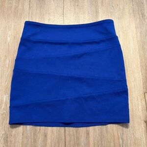 American Eagle Outfitters Royal Blue Mini Skirt Womens Sz Medium